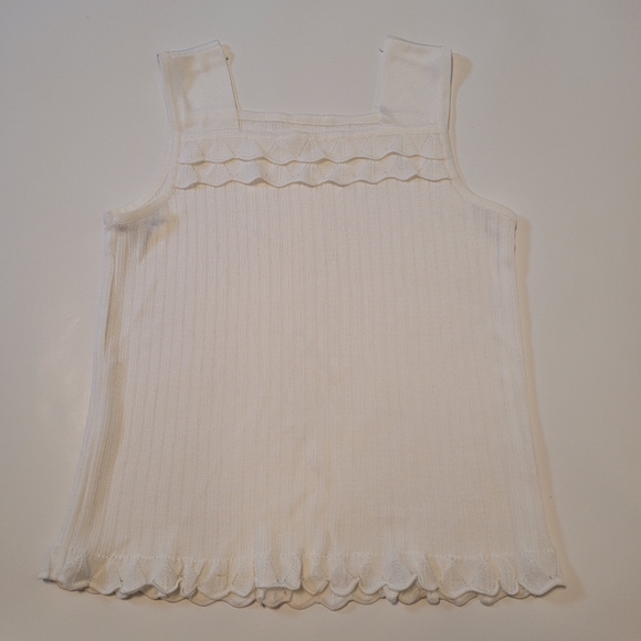 White silk tank - Picture 1 of 4